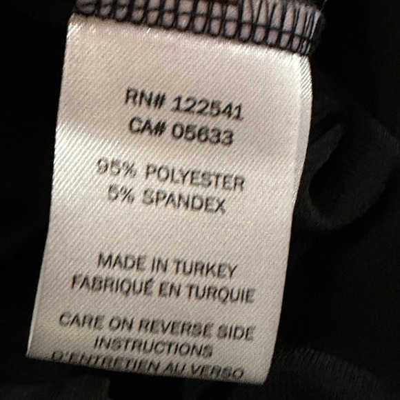 ISLE TIERED RUFFLE MIDI BLACK DRESS & SLEEVES BOAT NECK SZ S MADE IN TURKEY - Picture 8 of 12